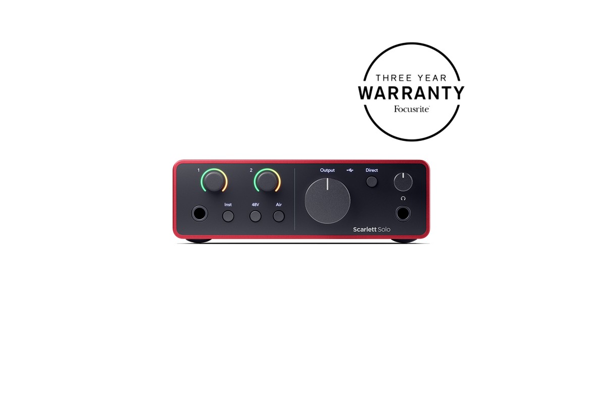 Focusrite Scarlett Solo (4th Gen)